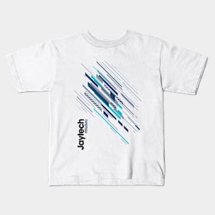 Jaytech Music Podcast (Blue) Kids T-Shirt